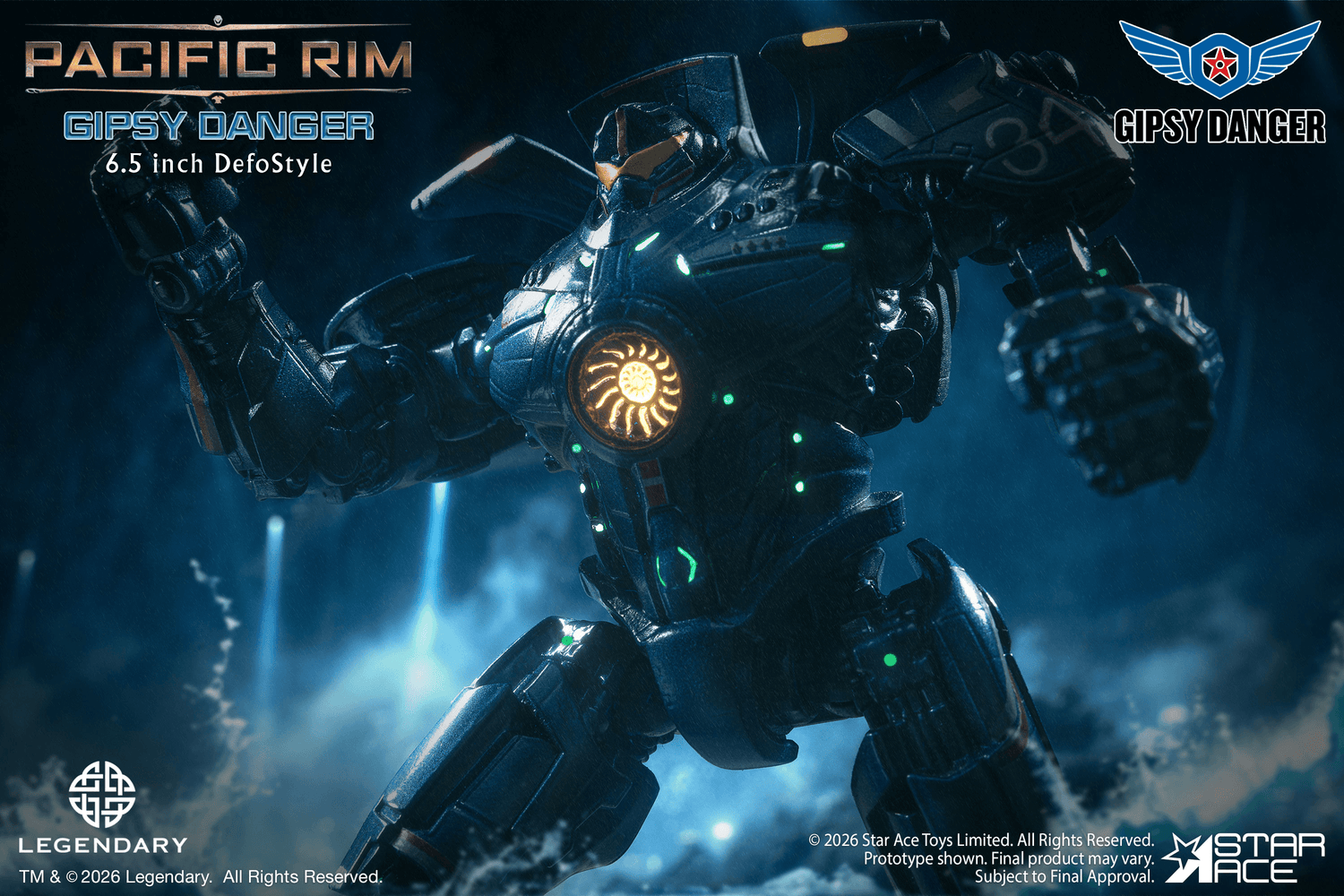Star Ace - Pacific Rim – Gipsy Danger DefoStyle Figure DX - (PREORDER) December 15, 2026