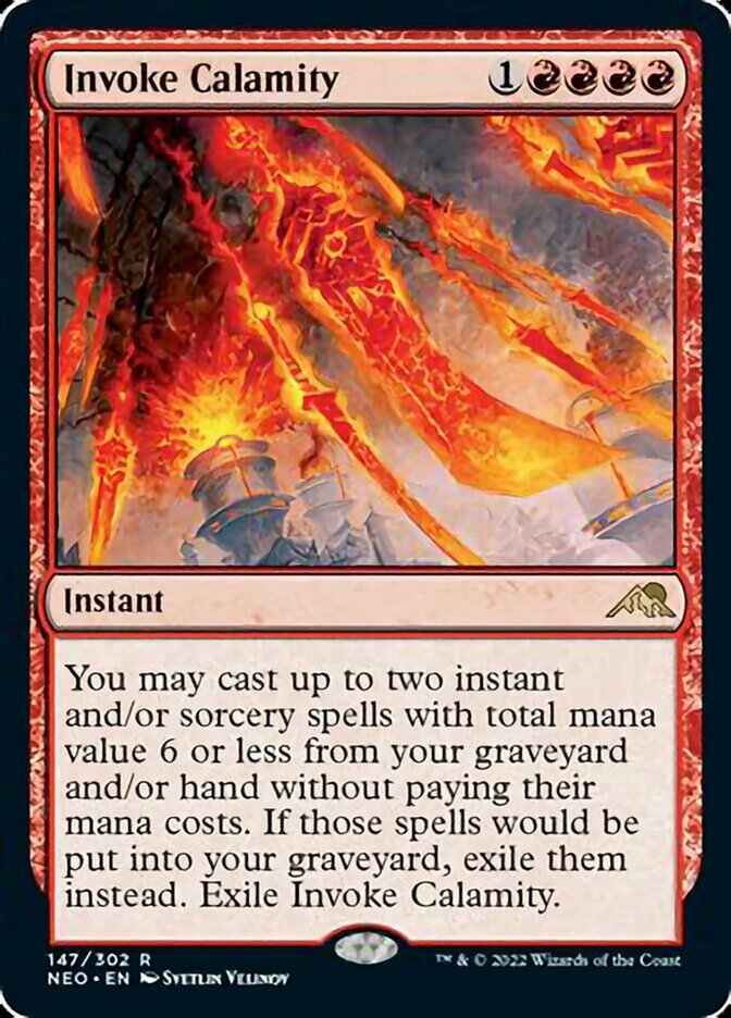 Invoke Calamity [Kamigawa: Neon Dynasty] - Magic: The Gathering - Card Brawlers | Quebec | Canada |