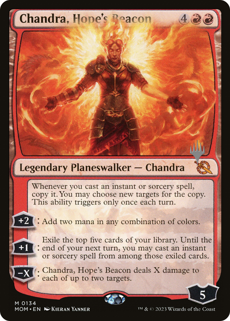 Chandra, Hope's Beacon (Promo Pack) [March of the Machine Promos] - Magic: The Gathering - Card Brawlers | Quebec | Canada |
