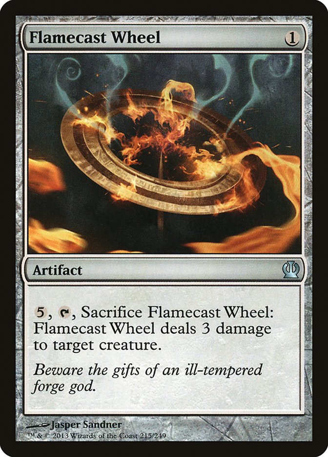 Flamecast Wheel [Theros] - Magic: The Gathering - Card Brawlers | Quebec | Canada |