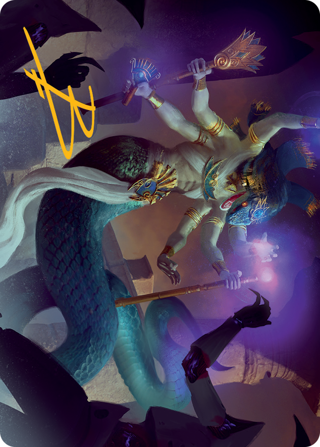 Imoti, Celebrant of Bounty Art Card (Gold-Stamped Signature) [March of the Machine Art Series] - Magic: The Gathering - Card Brawlers | Quebec | Canada |