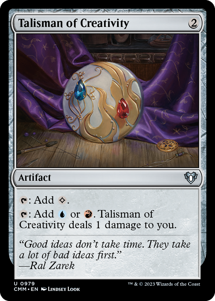 Talisman of Creativity [Commander Masters] - Magic: The Gathering - Card Brawlers | Quebec | Canada |