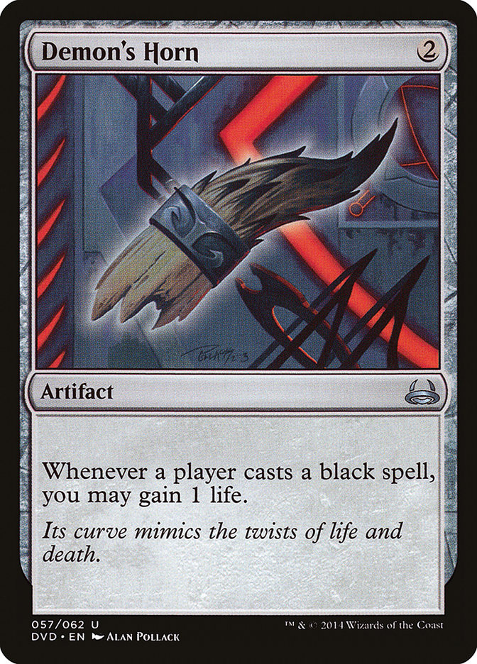 Demon's Horn (Divine vs. Demonic) [Duel Decks Anthology] - Magic: The Gathering - Card Brawlers | Quebec | Canada |