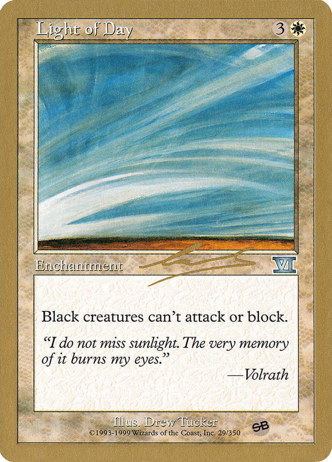 Light of Day (Nicolas Labarre) (SB) [World Championship Decks 2000] - Magic: The Gathering - Card Brawlers | Quebec | Canada |