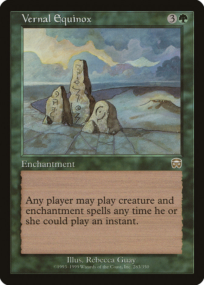Vernal Equinox [Mercadian Masques] - Magic: The Gathering - Card Brawlers | Quebec | Canada |