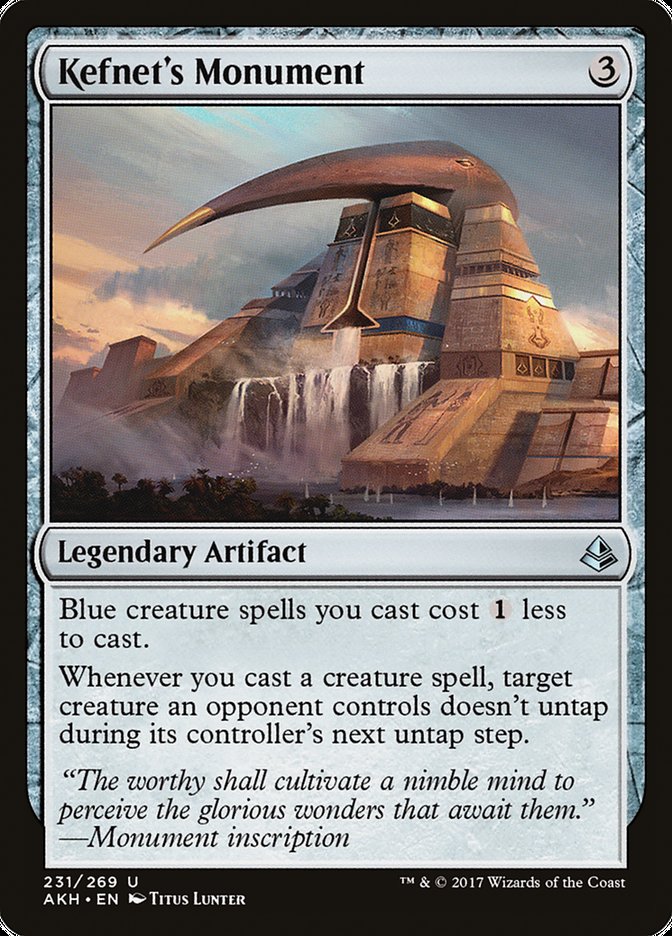 Kefnet's Monument [Amonkhet] - Magic: The Gathering - Card Brawlers | Quebec | Canada |