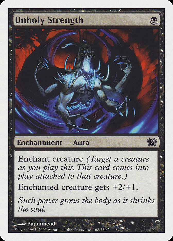 Unholy Strength [Ninth Edition] - Magic: The Gathering - Card Brawlers | Quebec | Canada |