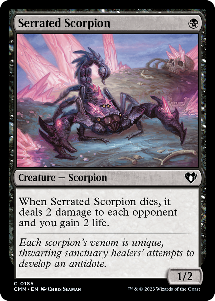Serrated Scorpion [Commander Masters] - Magic: The Gathering - Card Brawlers | Quebec | Canada |
