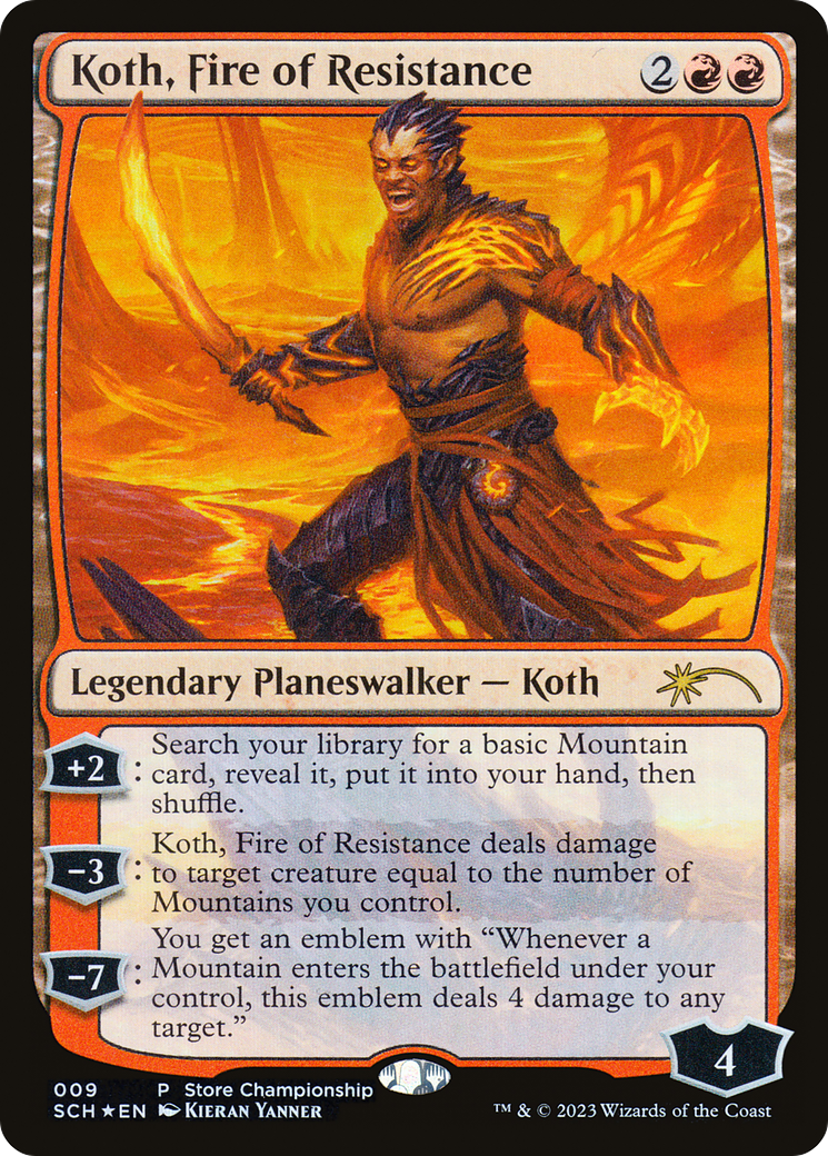 Koth, Fire of Resistance [Store Championships 2023] - Magic: The Gathering - Card Brawlers | Quebec | Canada |