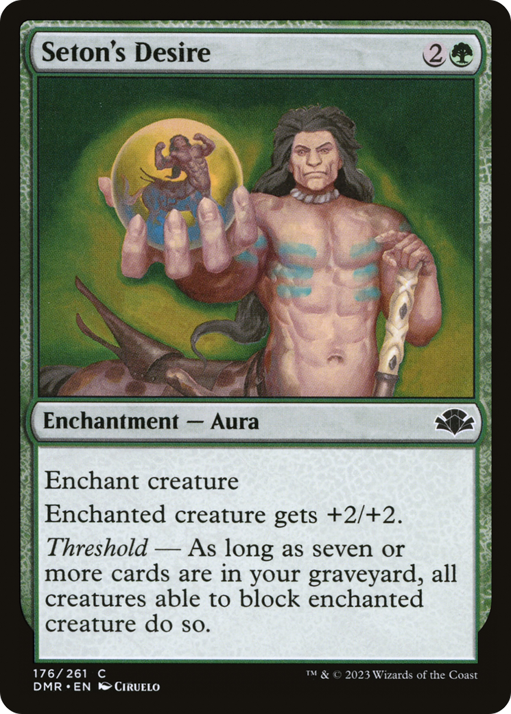 Seton's Desire [Dominaria Remastered] - Magic: The Gathering - Card Brawlers | Quebec | Canada |
