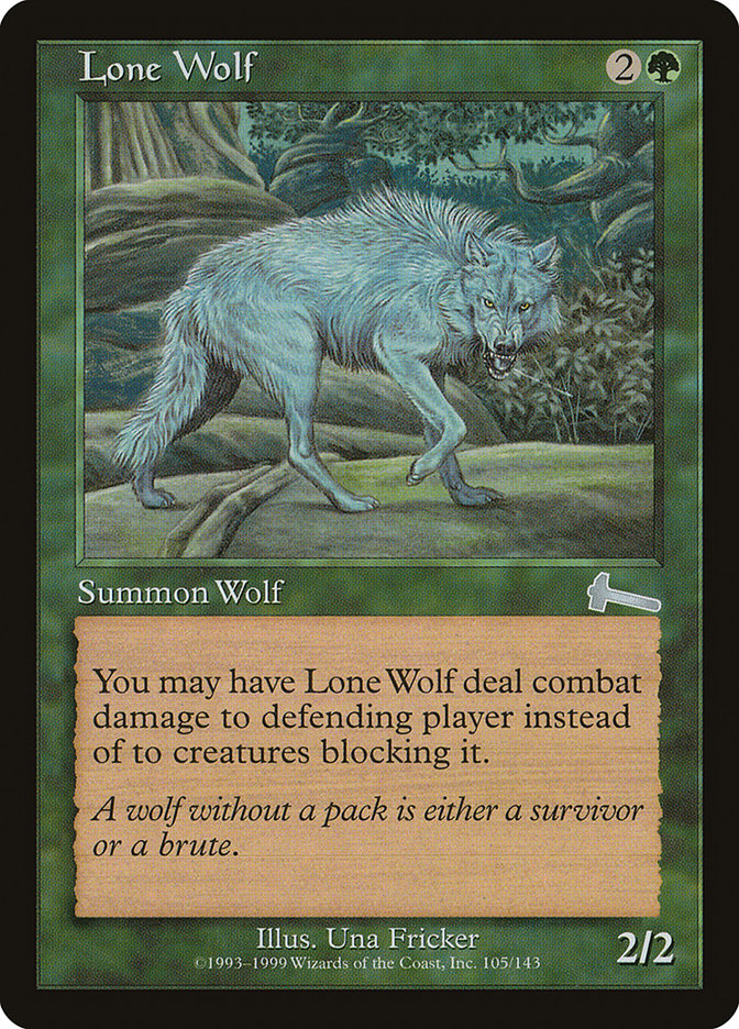 Lone Wolf [Urza's Legacy] - Magic: The Gathering - Card Brawlers | Quebec | Canada |