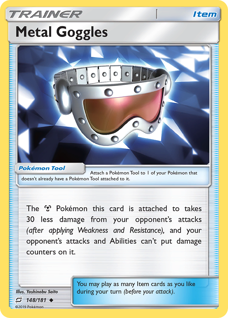 Metal Goggles (148/181) [Sun & Moon: Team Up] - Pokémon - Card Brawlers | Quebec | Canada |
