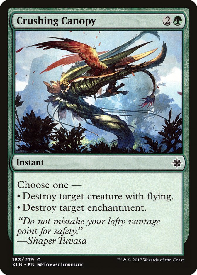Crushing Canopy [Ixalan] - Magic: The Gathering - Card Brawlers | Quebec | Canada |