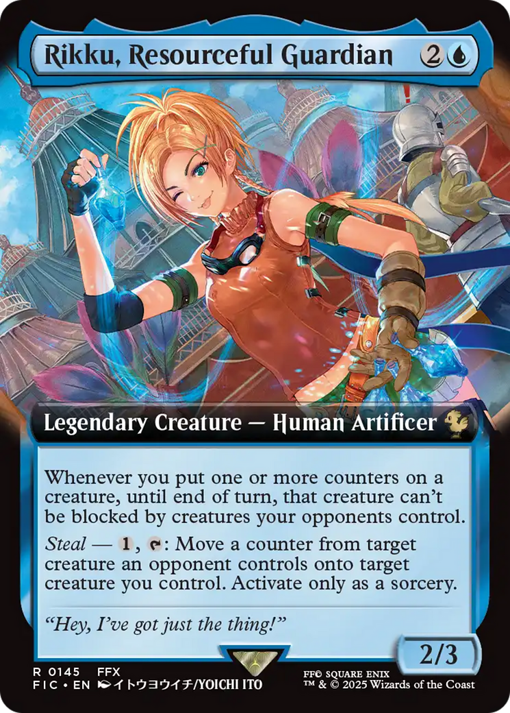 Rikku, Resourceful Guardian (Extended Art) [FINAL FANTASY Commander] - Magic: The Gathering - Card Brawlers | Quebec | Canada |