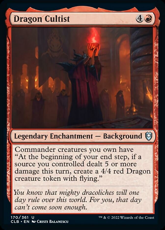Dragon Cultist [Commander Legends: Battle for Baldur's Gate] - Magic: The Gathering - Card Brawlers | Quebec | Canada |