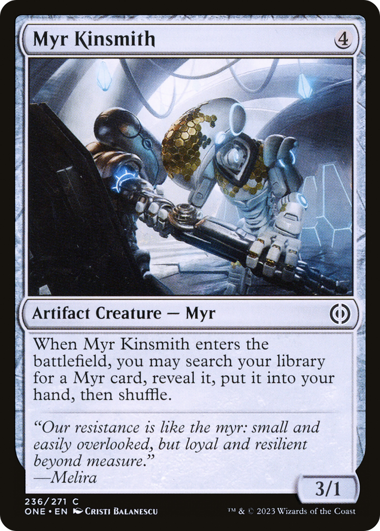 Myr Kinsmith [Phyrexia: All Will Be One] - Magic: The Gathering - Card Brawlers | Quebec | Canada |