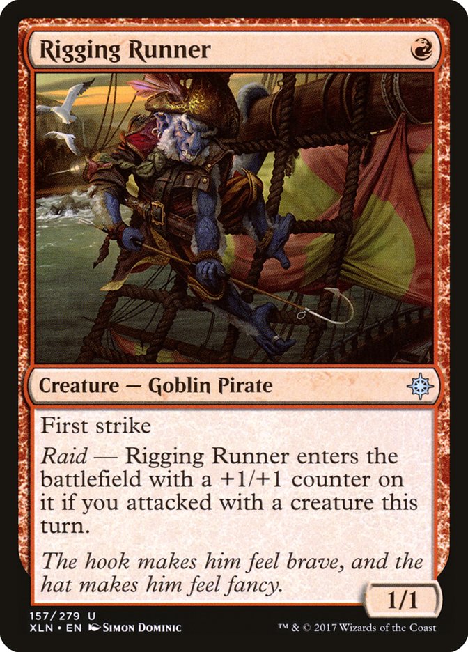 Rigging Runner [Ixalan] - Magic: The Gathering - Card Brawlers | Quebec | Canada |