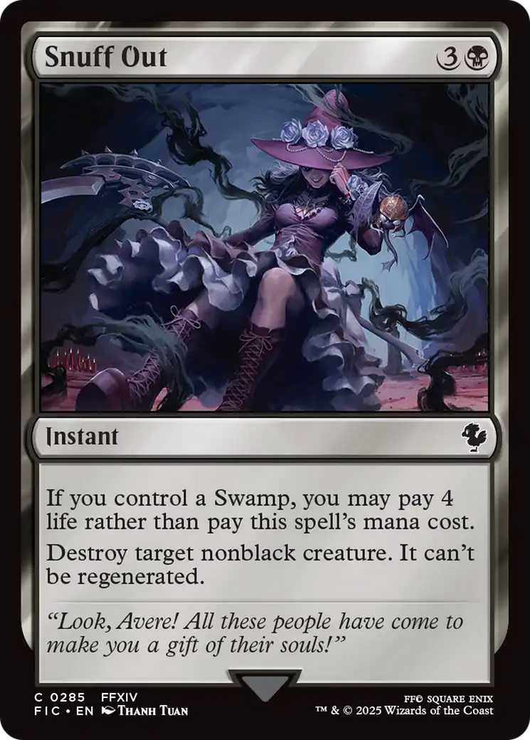 Snuff Out [FINAL FANTASY Commander] - Magic: The Gathering - Card Brawlers | Quebec | Canada |