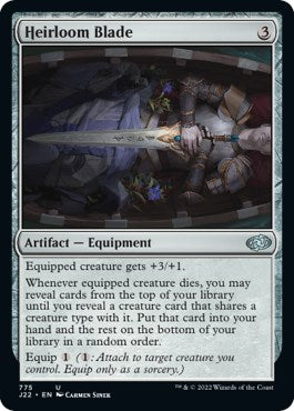 Heirloom Blade [Jumpstart 2022] - Magic: The Gathering - Card Brawlers | Quebec | Canada |