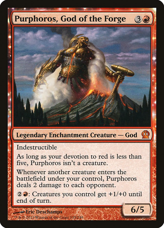 Purphoros, God of the Forge [Theros] - Magic: The Gathering - Card Brawlers | Quebec | Canada |