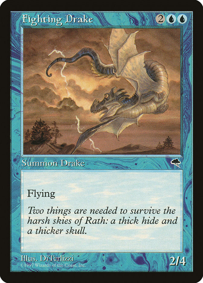 Fighting Drake [Tempest] - Magic: The Gathering - Card Brawlers | Quebec | Canada |