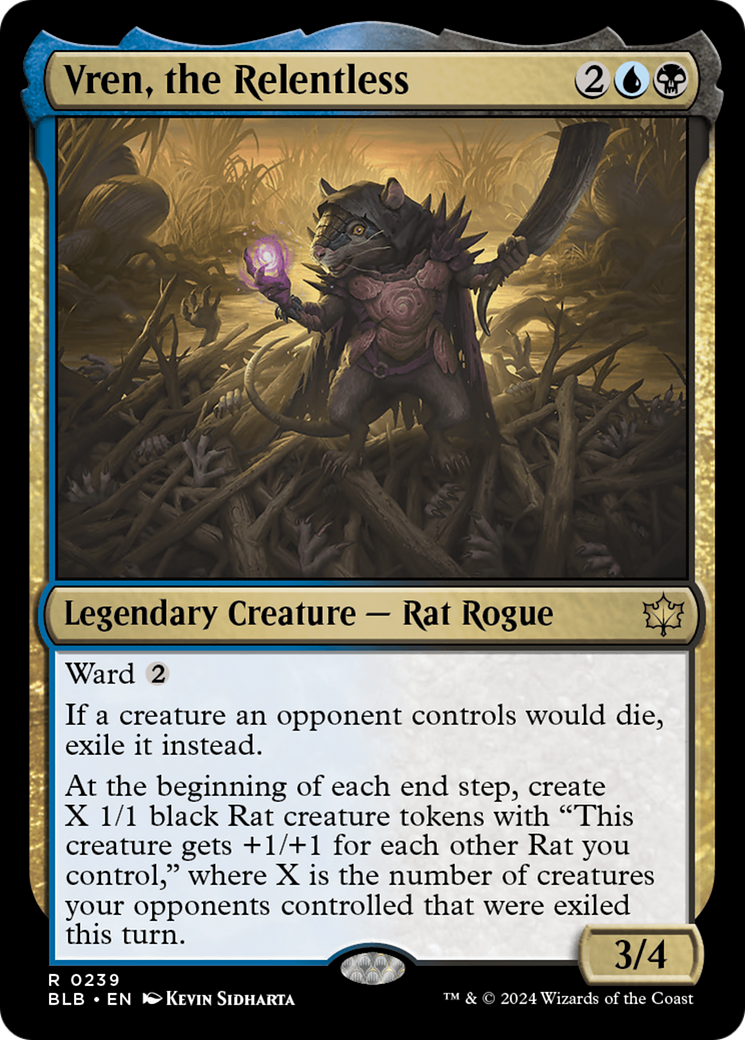 Vren, the Relentless [Bloomburrow] - Magic: The Gathering - Card Brawlers | Quebec | Canada |