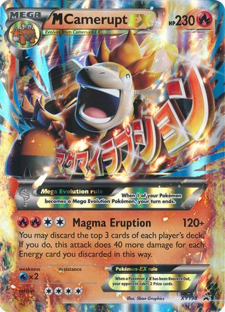M Camerupt EX (XY198) (Jumbo Card) [XY: Black Star Promos] - Pokémon - Card Brawlers | Quebec | Canada |