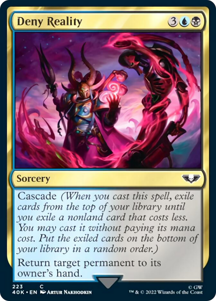 Deny Reality [Warhammer 40,000] - Magic: The Gathering - Card Brawlers | Quebec | Canada |