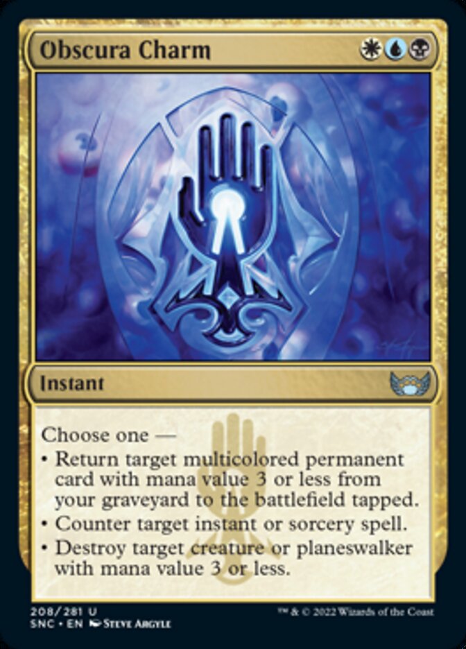 Obscura Charm [Streets of New Capenna] - Magic: The Gathering - Card Brawlers | Quebec | Canada |
