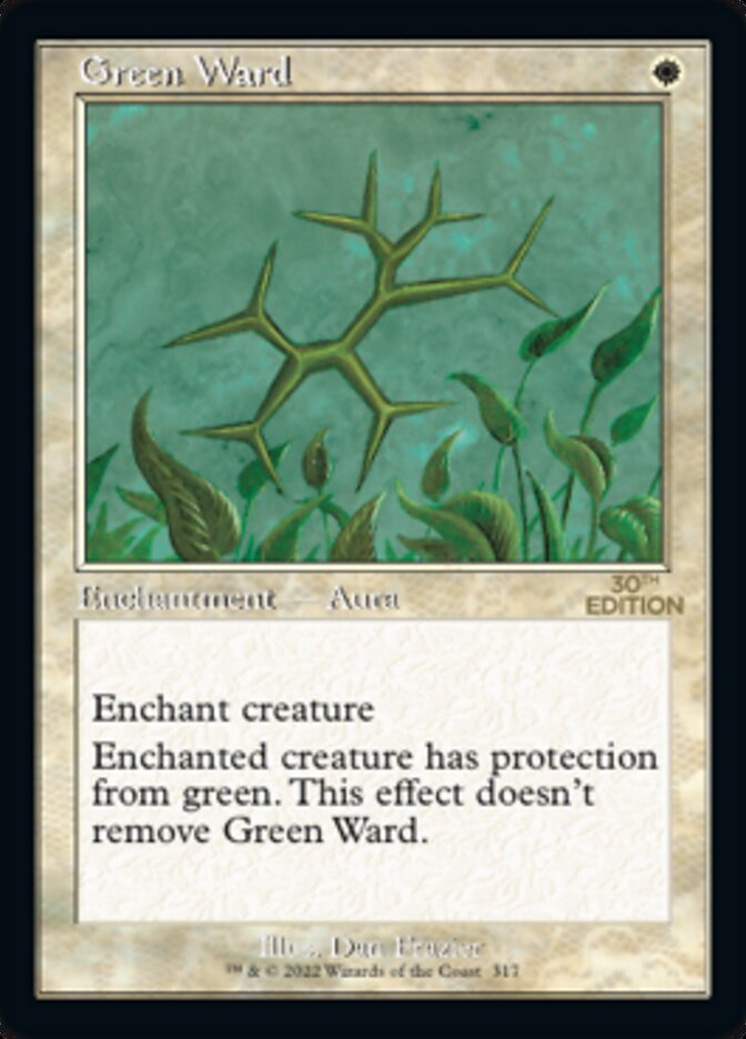 Green Ward (Retro) [30th Anniversary Edition] - Magic: The Gathering - Card Brawlers | Quebec | Canada |
