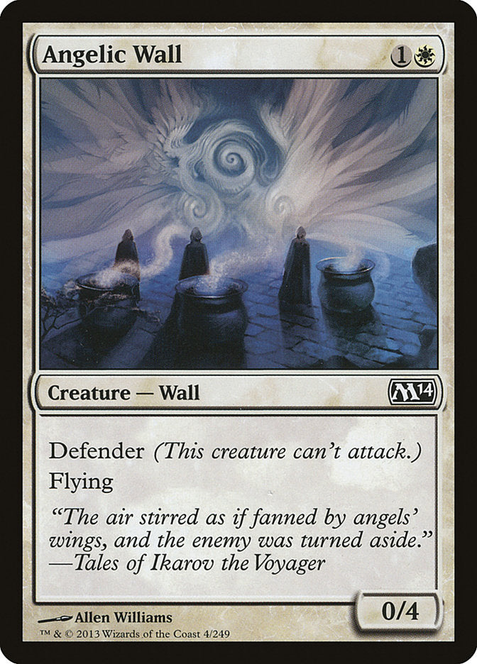 Angelic Wall [Magic 2014] - Magic: The Gathering - Card Brawlers | Quebec | Canada |