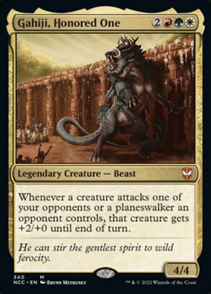 Gahiji, Honored One [Streets of New Capenna Commander] - Magic: The Gathering - Card Brawlers | Quebec | Canada |