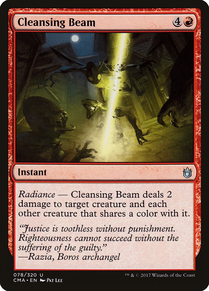 Cleansing Beam [Commander Anthology] - Magic: The Gathering - Card Brawlers | Quebec | Canada |