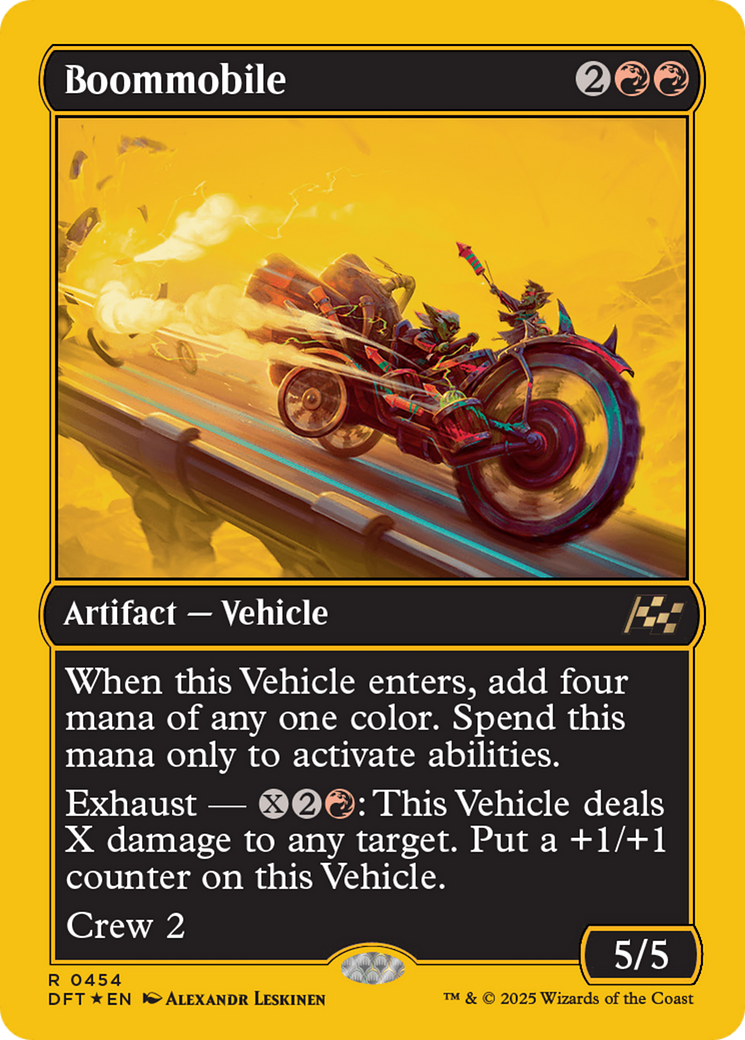 Boommobile (First-Place Foil) [Aetherdrift] - Magic: The Gathering - Card Brawlers | Quebec | Canada |