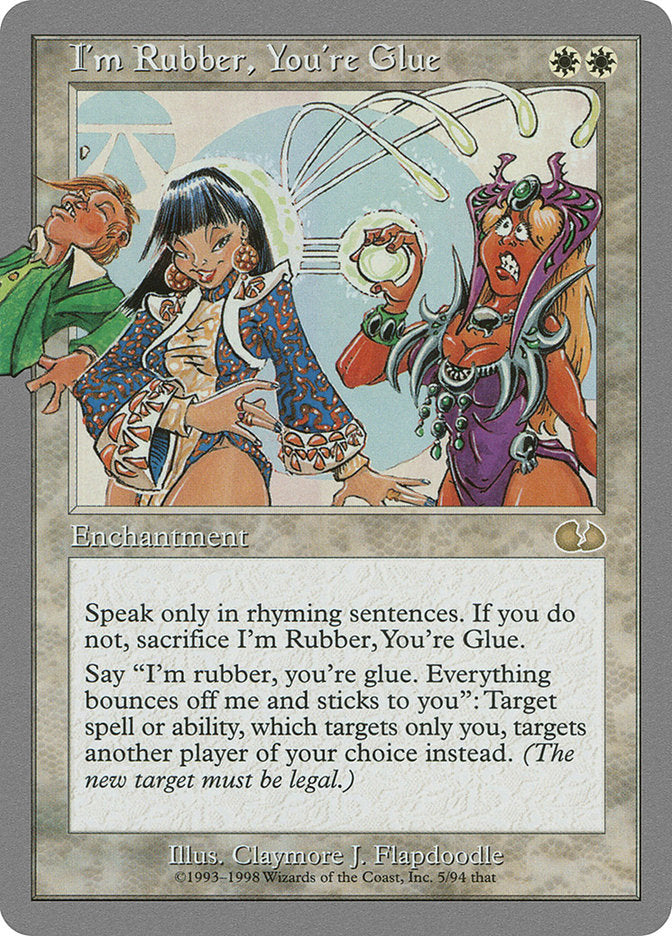 I'm Rubber, You're Glue [Unglued] - Magic: The Gathering - Card Brawlers | Quebec | Canada |