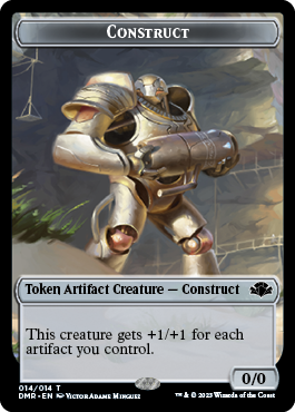 Elephant // Construct Double-Sided Token [Dominaria Remastered Tokens] - Magic: The Gathering - Card Brawlers | Quebec | Canada |