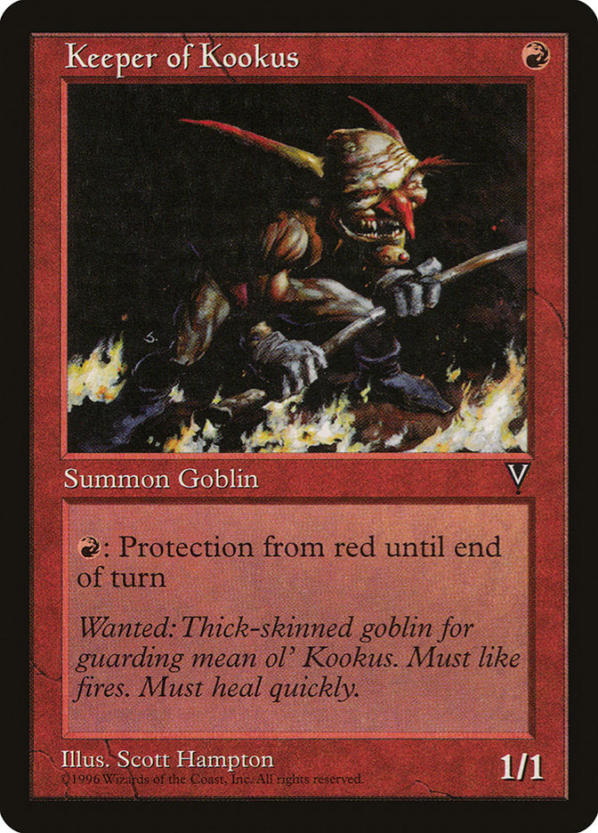 Keeper of Kookus [Visions] - Magic: The Gathering - Card Brawlers | Quebec | Canada |