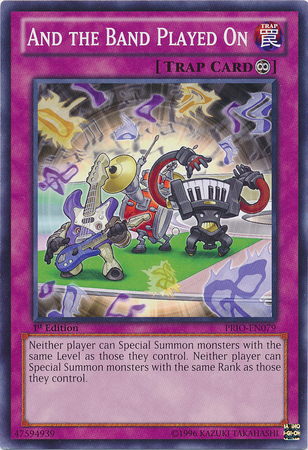 And the Band Played On [PRIO-EN079] Common - Yu-Gi-Oh! - Card Brawlers | Quebec | Canada |