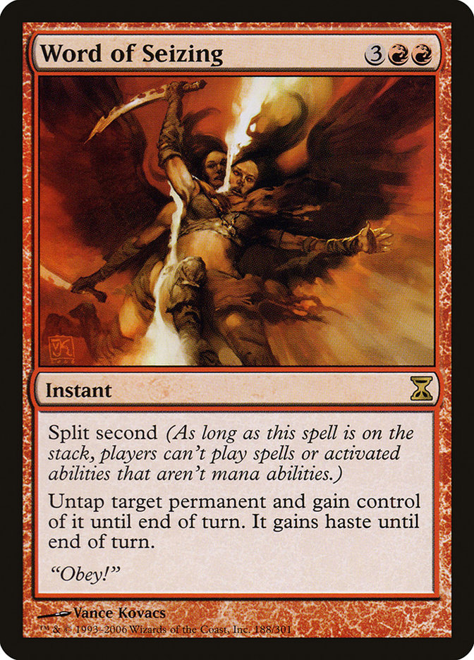 Word of Seizing [Time Spiral] - Magic: The Gathering - Card Brawlers | Quebec | Canada |