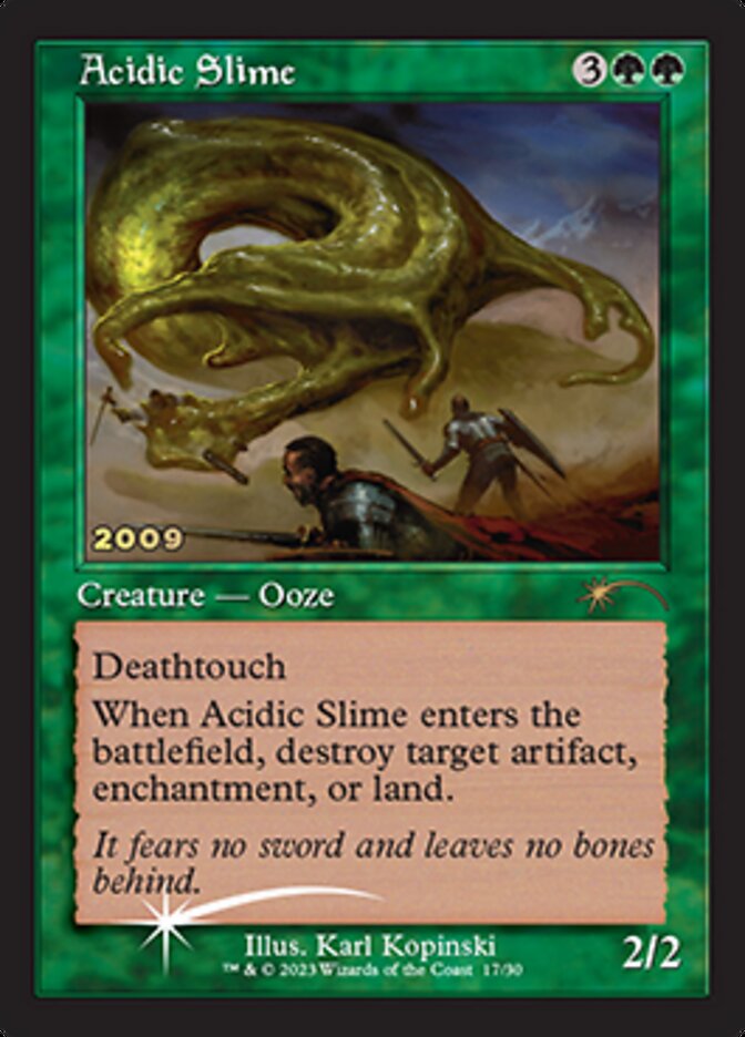 Acidic Slime [30th Anniversary Promos] - Magic: The Gathering - Card Brawlers | Quebec | Canada |