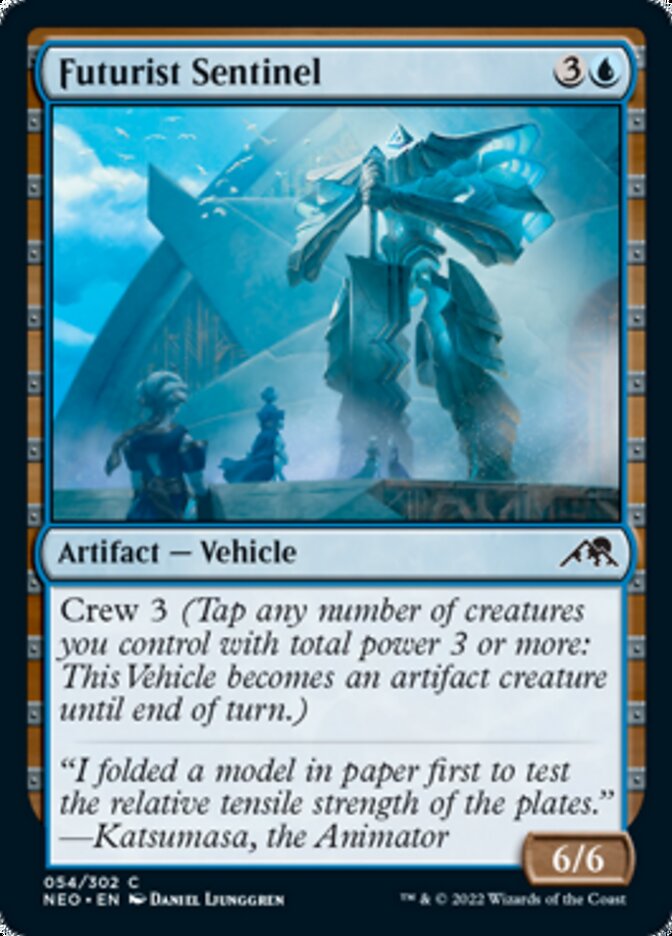 Futurist Sentinel [Kamigawa: Neon Dynasty] - Magic: The Gathering - Card Brawlers | Quebec | Canada |