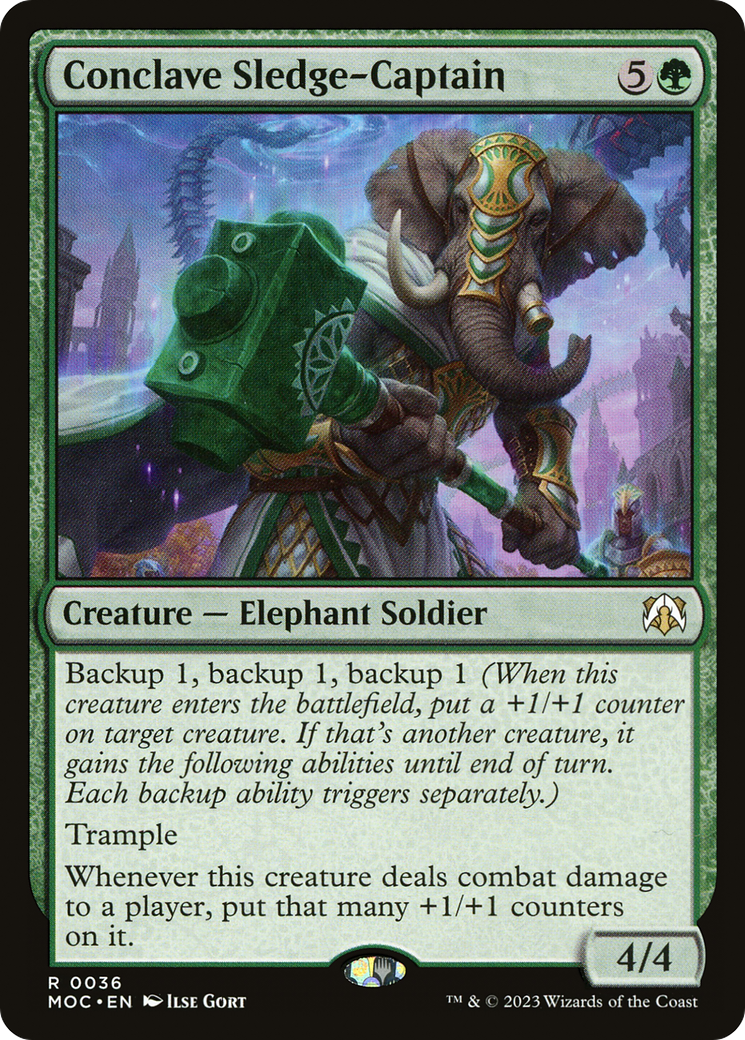 Conclave Sledge-Captain [March of the Machine Commander] - Magic: The Gathering - Card Brawlers | Quebec | Canada |