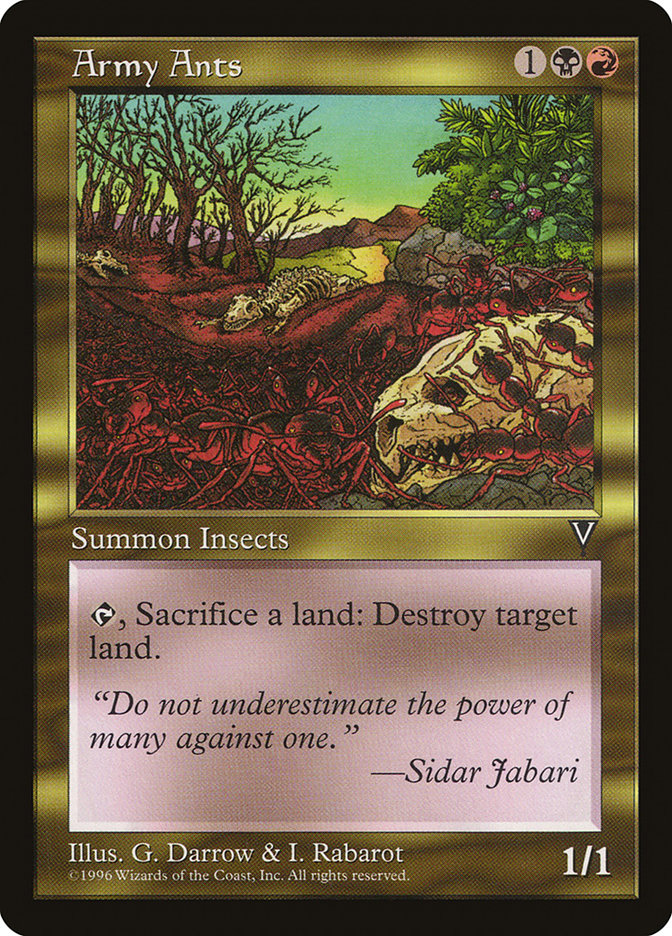 Army Ants [Visions] - Magic: The Gathering - Card Brawlers | Quebec | Canada |