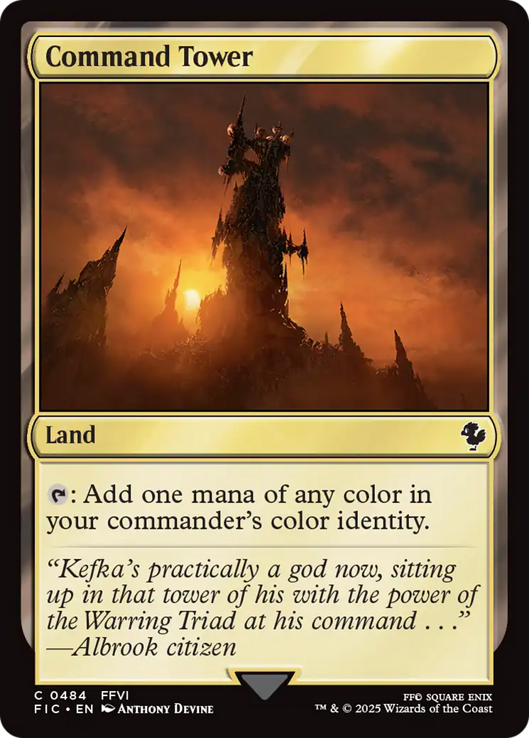 Command Tower (0484) [FINAL FANTASY Commander] - Magic: The Gathering - Card Brawlers | Quebec | Canada |