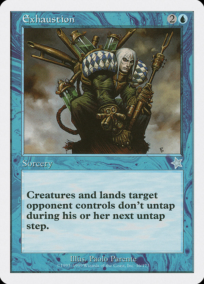 Exhaustion [Starter 1999] - Magic: The Gathering - Card Brawlers | Quebec | Canada |