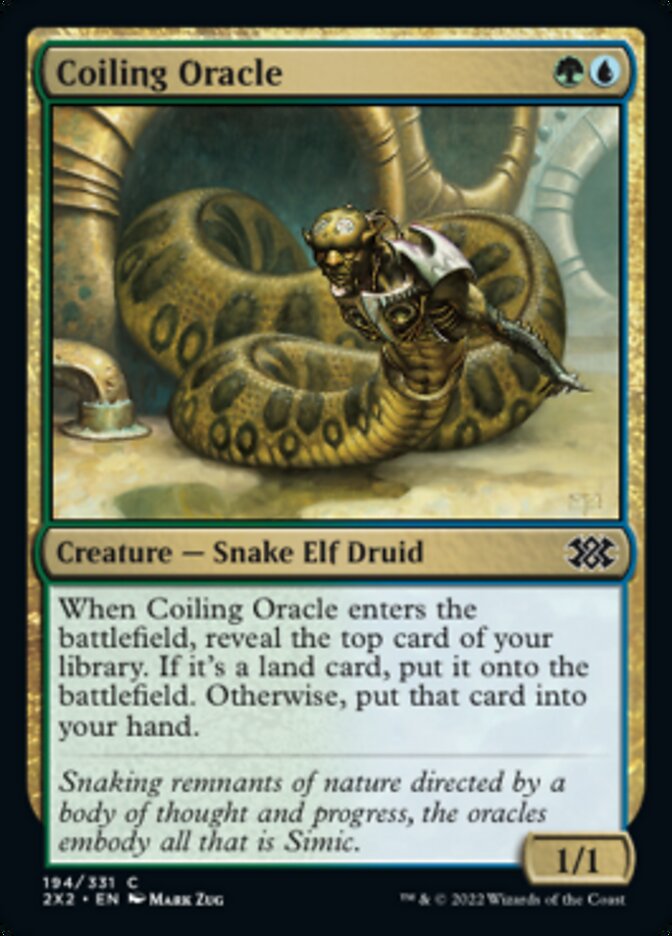 Coiling Oracle [Double Masters 2022] - Magic: The Gathering - Card Brawlers | Quebec | Canada |