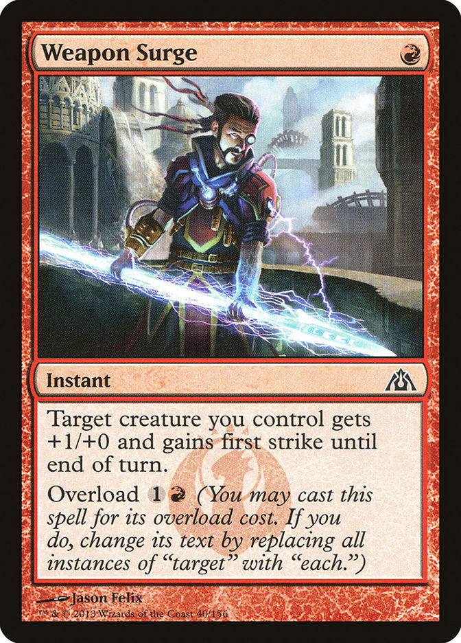 Weapon Surge [Dragon's Maze] - Magic: The Gathering - Card Brawlers | Quebec | Canada |