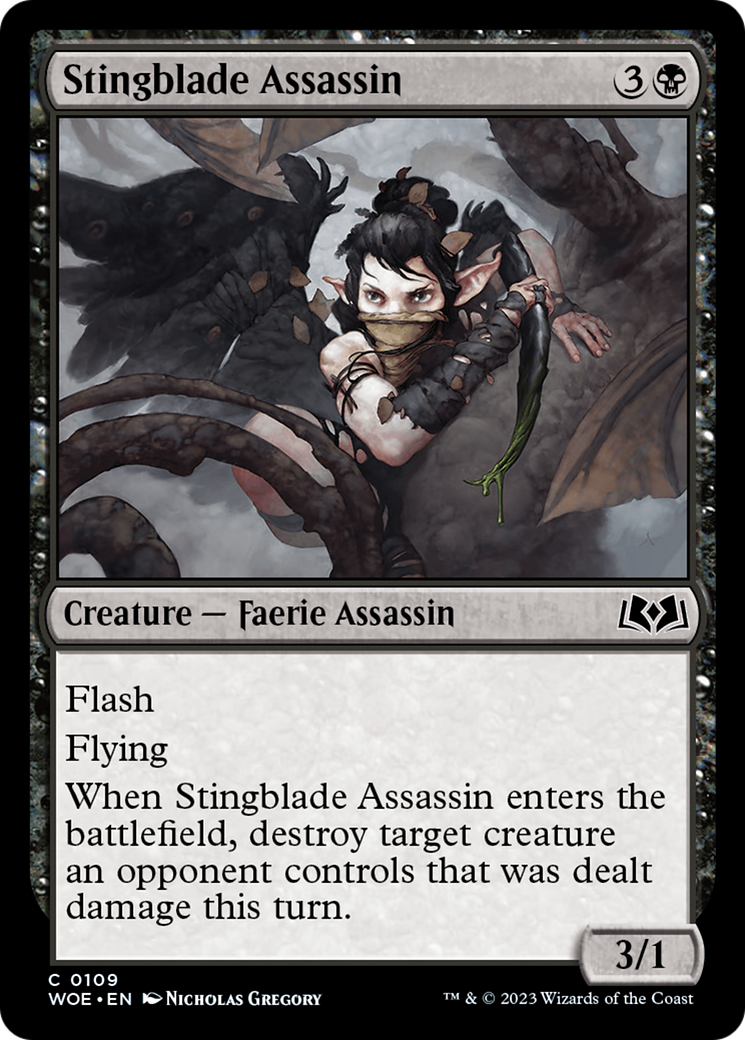 Stingblade Assassin [Wilds of Eldraine] - Magic: The Gathering - Card Brawlers | Quebec | Canada |