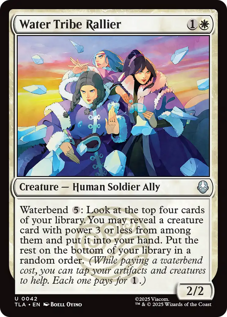 Water Tribe Rallier [Avatar: The Last Airbender] - Magic: The Gathering - Card Brawlers | Quebec | Canada |