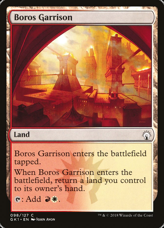 Boros Garrison [Guilds of Ravnica Guild Kit] - Magic: The Gathering - Card Brawlers | Quebec | Canada |
